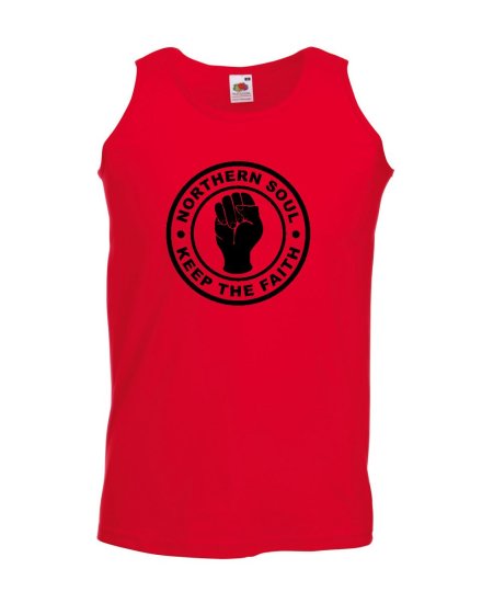 (image for) Northern Soul Vests - Keep The Faith ss122v - Click Image to Close