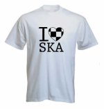 I Love SKA T shirt (image for) I Love SKA T shirt