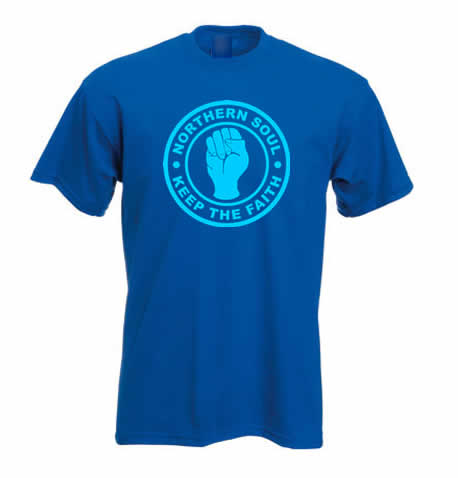 (image for) Northern Soul T Shirt - Keep The Faith ss122 - Click Image to Close