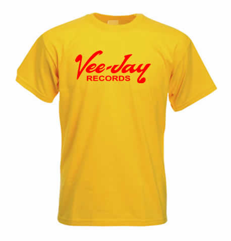(image for) Northern Soul T Shirt - Vee Jay Records ss145 - Click Image to Close