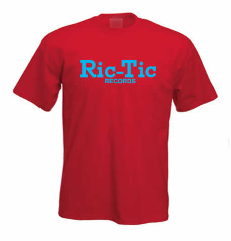 (image for) Ric Tic Records T Shirt ss156 - Click Image to Close