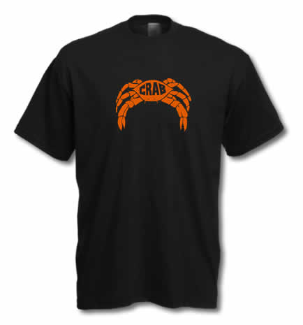 Crab Records T shirt Crab Records T shirt