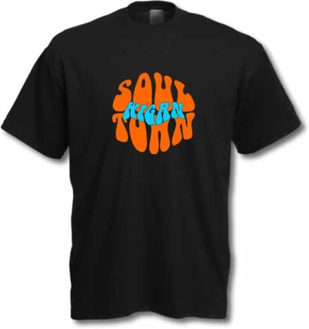 Northern Soul T shirt - Wigan Soul Town ss184 Northern Soul T shirt - Wigan Soul Town ss184