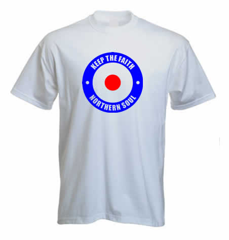 (image for) Northern Soul T shirt - Target ss188 - Click Image to Close